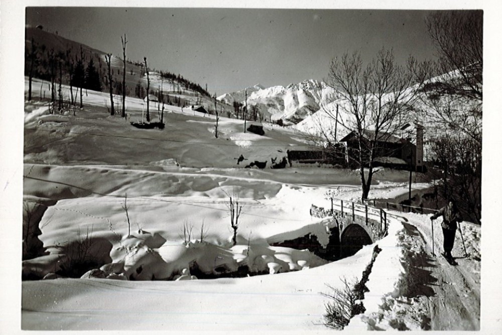Télésiège du Cros - Départ - début années 50
